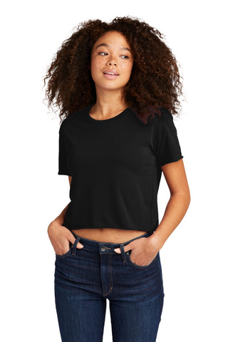 Next Level Apparel Women's Festival Cali Crop Tee (Black)