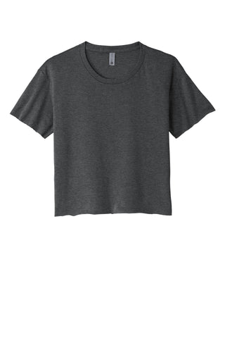 Next Level Apparel Women's Festival Cali Crop Tee (Charcoal)