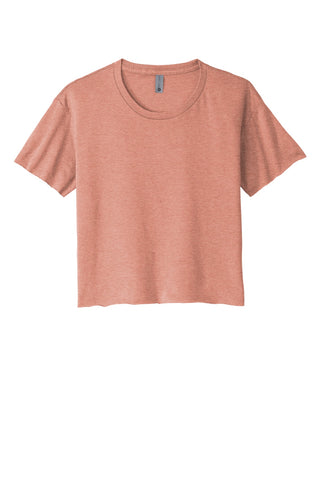 Next Level Apparel Women's Festival Cali Crop Tee (Desert Pink)