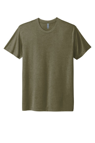 Next Level Apparel Unisex Tri-Blend Tee (Military Green)