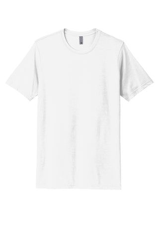 Next Level Apparel Unisex Poly/Cotton Tee (White)