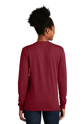 Next Level Apparel Unisex CVC Long Sleeve Tee (Cardinal)