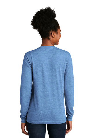 Next Level Apparel Unisex CVC Long Sleeve Tee (Heather Columbia Blue)