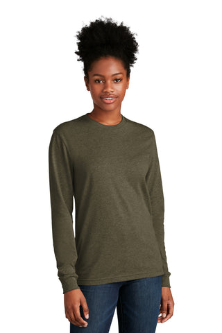 Next Level Apparel Unisex CVC Long Sleeve Tee (Military Green)