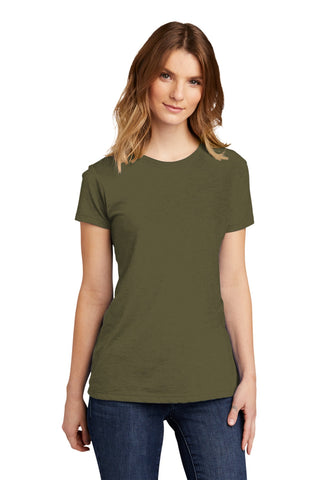 Next Level Apparel Women's Tri-Blend Tee (Military Green)