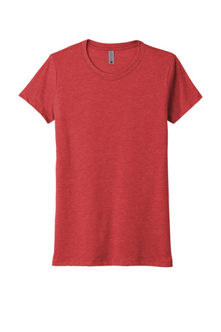 Next Level Apparel Women's Tri-Blend Tee (Vintage Red)