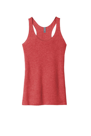 Next Level Apparel Women's Tri-Blend Racerback Tank (Vintage Red)