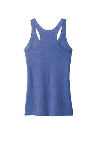 Next Level Apparel Women's Tri-Blend Racerback Tank (Vintage Royal)