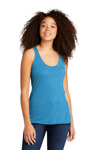 Next Level Apparel Women's Tri-Blend Racerback Tank (Vintage Turquoise)