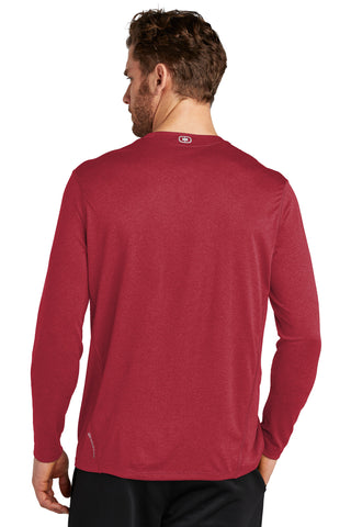 OGIO Long Sleeve Pulse Crew (Ripped Red)