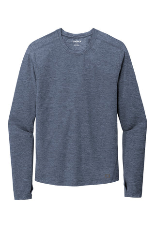 OGIO Force Long Sleeve Tee (Blue Indigo Heather)