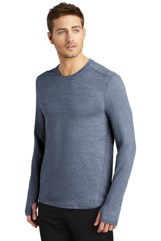 OGIO Force Long Sleeve Tee (Blue Indigo Heather)