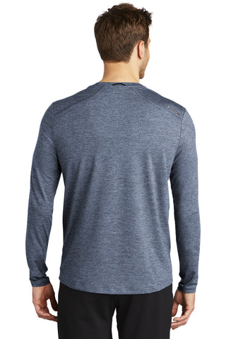 OGIO Force Long Sleeve Tee (Blue Indigo Heather)