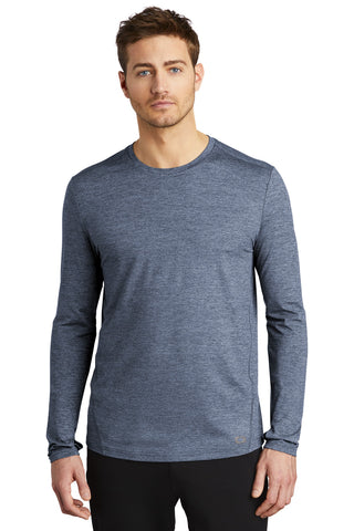 OGIO Force Long Sleeve Tee (Blue Indigo Heather)