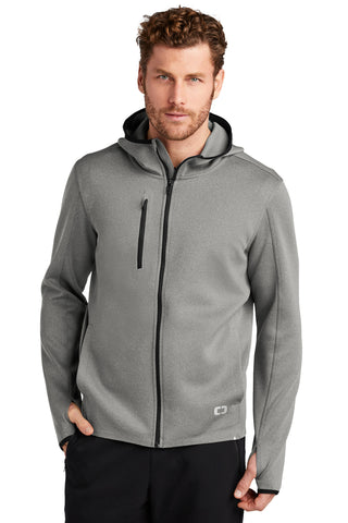 OGIO Stealth Full-Zip Jacket (Heather Grey)