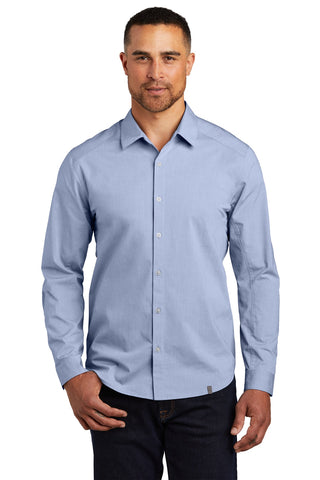 OGIO Commuter Woven Shirt (Metal Blue Heather)