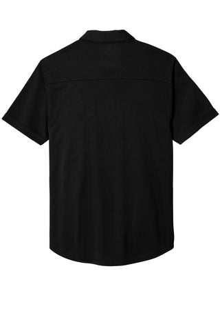 OGIO Gravitate Full-Button Polo (Blacktop)