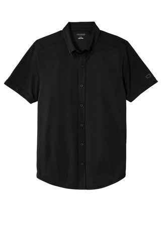 OGIO Gravitate Full-Button Polo (Blacktop)