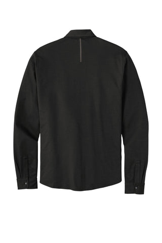 OGIO Code Stretch Long Sleeve Button-Up (Blacktop)