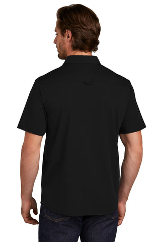 OGIO Extend Short Sleeve Button-Up (Blacktop)