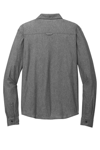 OGIO Extend Long Sleeve Button-Up (Blacktop Heather)