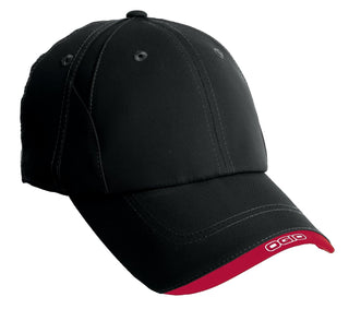 OGIO X-Over Cap (Blacktop/ Chili Red)