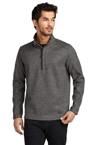 OGIO Grit Fleece 1/2-Zip (Diesel Grey Heather)