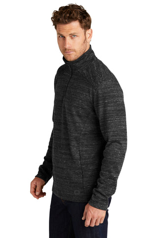 OGIO Flux 1/4-Zip (Blacktop Heather)