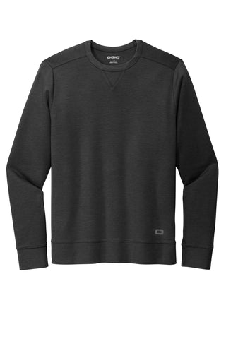 OGIO Luuma Flex Long Sleeve Crew (Tarmac Grey Heather)