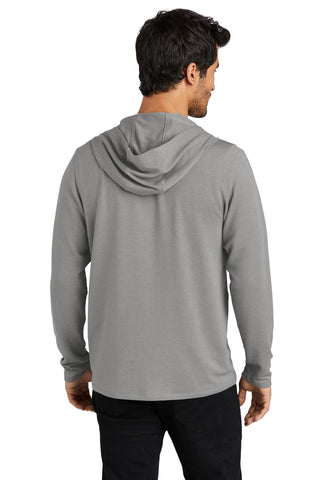 OGIO Luuma Flex Hooded Henley (Petrol Grey Heather)