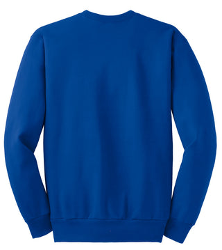 Hanes EcoSmart Crewneck Sweatshirt (Deep Royal)