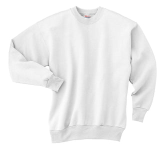 Hanes EcoSmart Crewneck Sweatshirt (White)