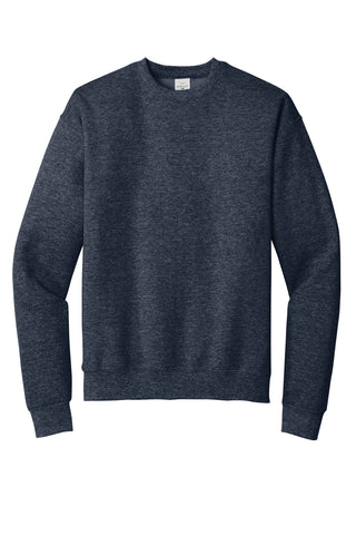 Hanes EcoSmart Crewneck Sweatshirt (Heather Navy)