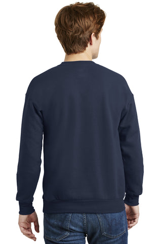 Hanes EcoSmart Crewneck Sweatshirt (Navy)