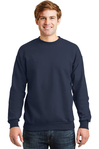 Hanes EcoSmart Crewneck Sweatshirt (Navy)