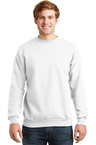 Hanes EcoSmart Crewneck Sweatshirt (White)
