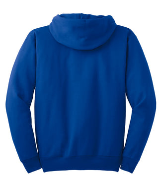 Hanes EcoSmart Pullover Hooded Sweatshirt (Deep Royal)