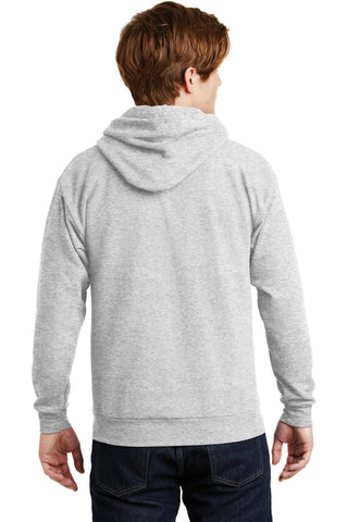 Hanes EcoSmart Pullover Hooded Sweatshirt (Ash)