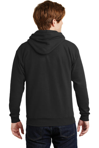 Hanes EcoSmart Pullover Hooded Sweatshirt (Black)