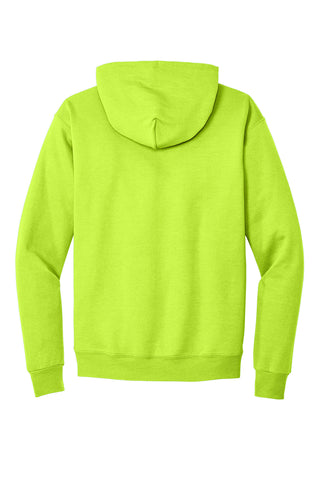 Hanes EcoSmart Pullover Hooded Sweatshirt (Safety Green)