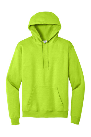 Hanes EcoSmart Pullover Hooded Sweatshirt (Safety Green)