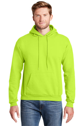 Hanes EcoSmart Pullover Hooded Sweatshirt (Safety Green)