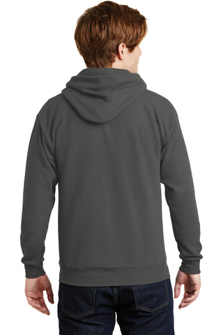 Hanes EcoSmart Pullover Hooded Sweatshirt (Smoke Grey)