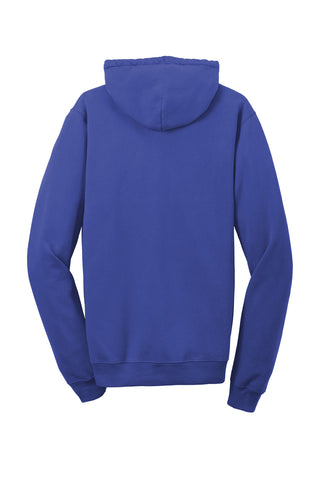 Port & Company Beach Wash Garment-Dyed Pullover Hooded Sweatshirt (Blue Iris)
