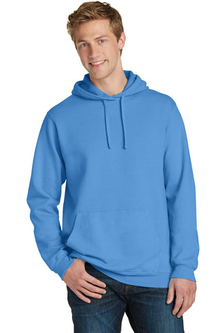 Port & Company Beach Wash Garment-Dyed Pullover Hooded Sweatshirt (Blue Moon)