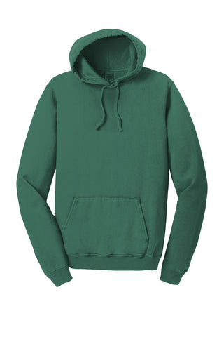 Port & Company Beach Wash Garment-Dyed Pullover Hooded Sweatshirt (Nordic Green)