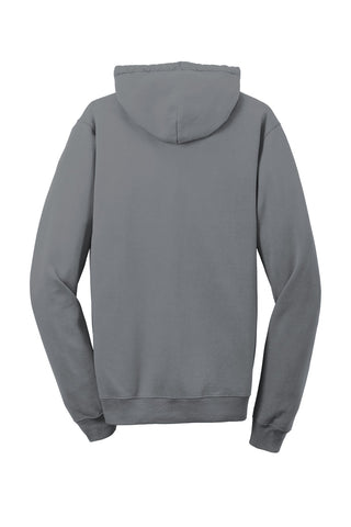 Port & Company Beach Wash Garment-Dyed Pullover Hooded Sweatshirt (Pewter)