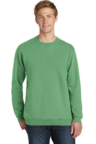 Port & Company Beach Wash Garment-Dyed Crewneck Sweatshirt (Safari)