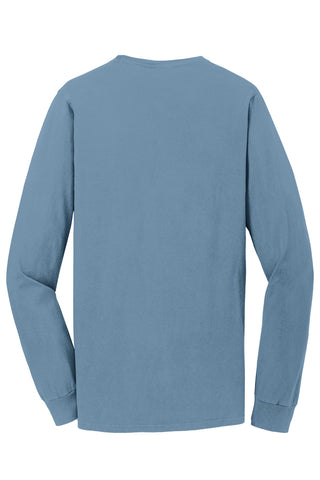 Port & Company Beach Wash Garment-Dyed Long Sleeve Tee (Mist)
