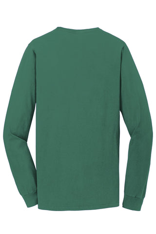 Port & Company Beach Wash Garment-Dyed Long Sleeve Tee (Nordic Green)
